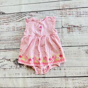 Girls light pink onesie! Size 24 Months